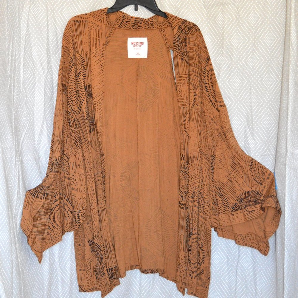 Mossimo - Tribal Convertible Open Front Cardigan, XXL